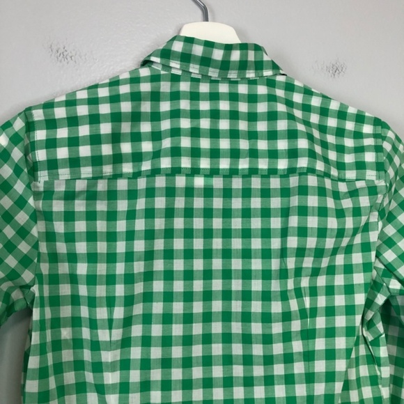 J Crew Green Plaid Long Sleeve Button Down - XSP - Picture 5 of 15